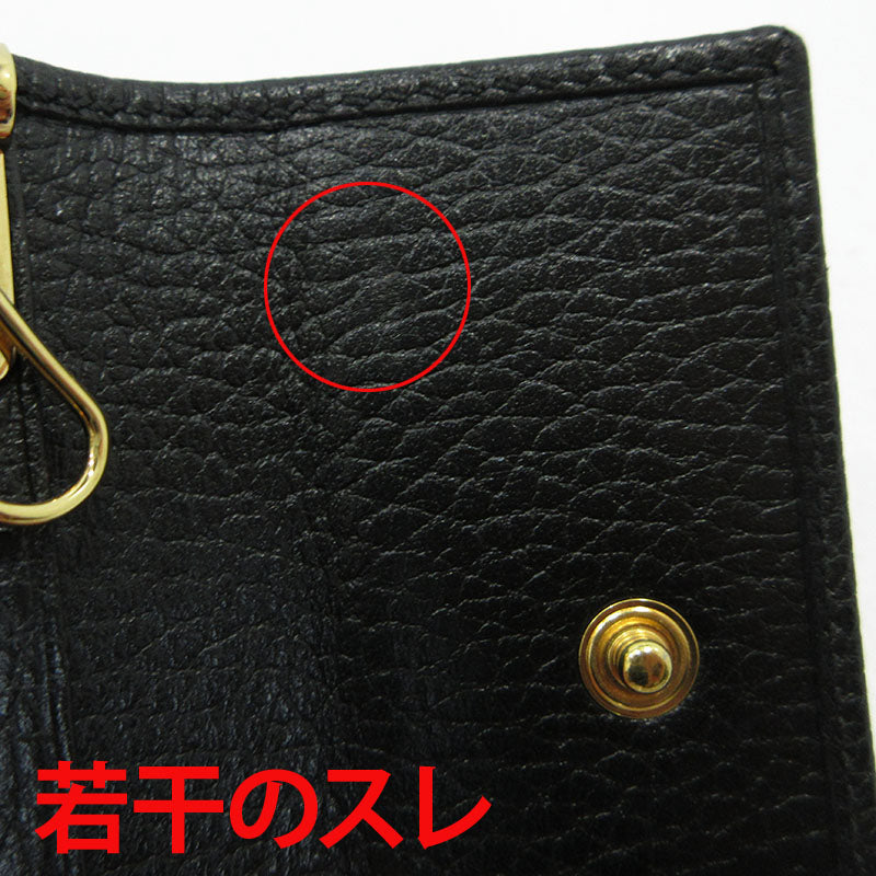 GUCCI | グッチ ダブルG 6連 キーケース 456118 ブラック【三重本店】