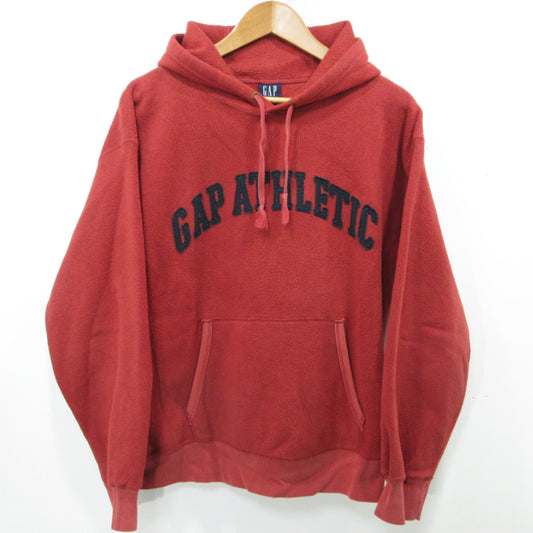 OLD | オールド ATHLETICフリースフーディー パーカー レッド サイズ：M【三重本店】