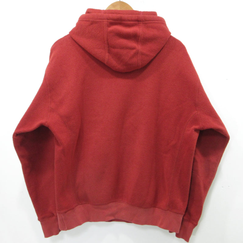 OLD | オールド ATHLETICフリースフーディー パーカー レッド サイズ：M【三重本店】