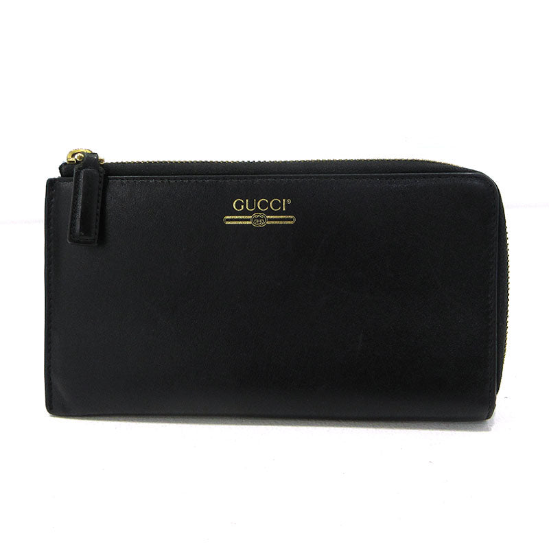 GUCCI | グッチ L字ファスナー 長財布 573116 ブラック【三重本店】