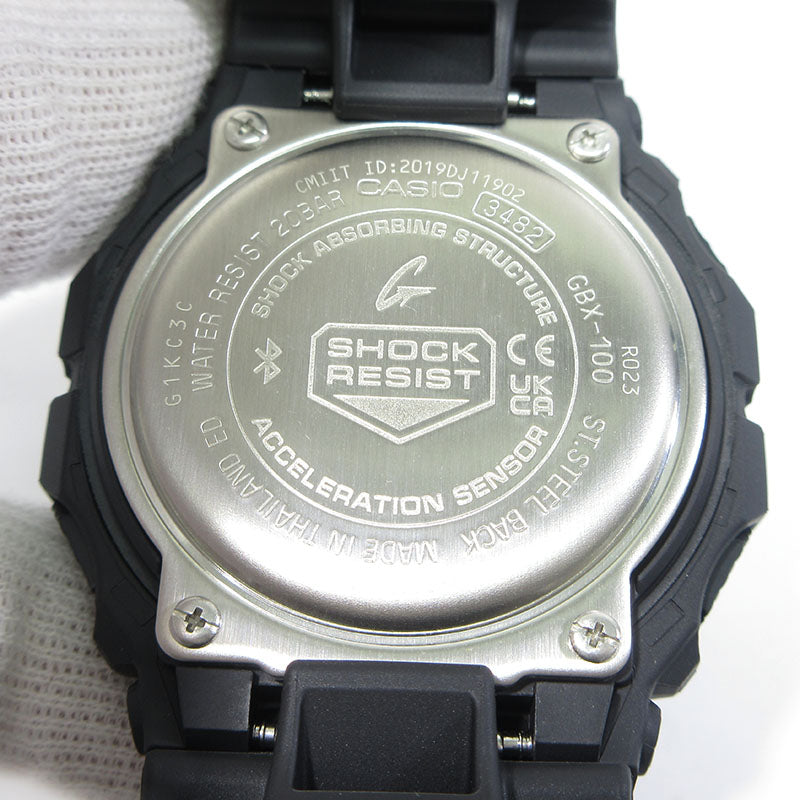 CASIO | カシオ G-SHOCK G-LIDE GBX-100 Series 腕時計 GBX-100NS-1JF デジタル表示 クオーツ ブラック【三重本店】