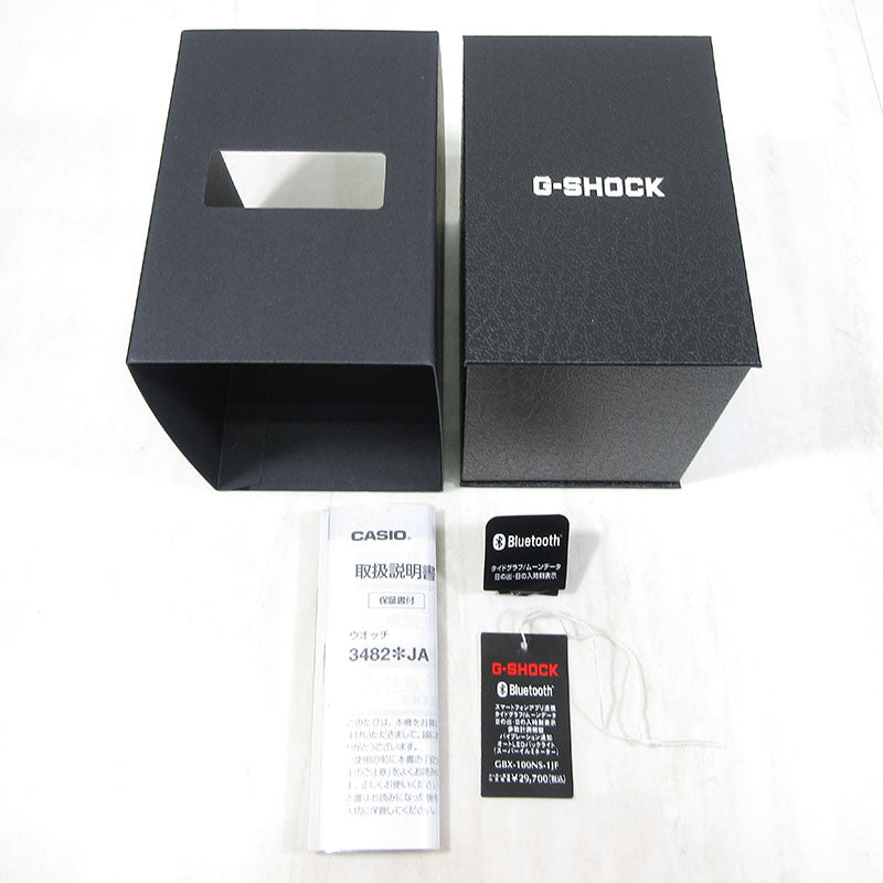 CASIO | カシオ G-SHOCK G-LIDE GBX-100 Series 腕時計 GBX-100NS-1JF デジタル表示 クオーツ ブラック【三重本店】