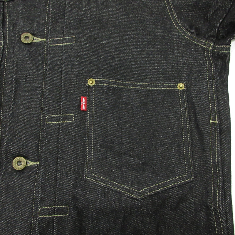 Levi's | リーバイス PREMIUM BLACK TYPE I TRUCKER JACKET デニム ブラック サイズ：M【三重本店】