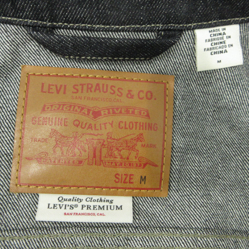 Levi's | リーバイス PREMIUM BLACK TYPE I TRUCKER JACKET デニム ブラック サイズ：M【三重本店】
