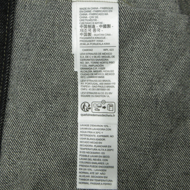 Levi's | リーバイス PREMIUM BLACK TYPE I TRUCKER JACKET デニム ブラック サイズ：M【三重本店】