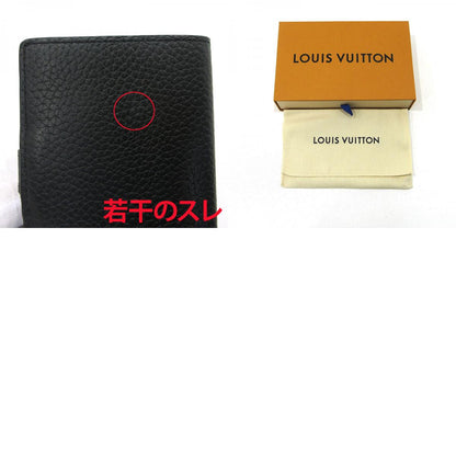 LOUIS VUITTON | ルイ・ヴィトン ヴェルティカルウォレットコンパクト 二つ折り財布 M81561 ブラック【三重本店】