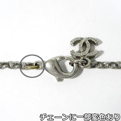 CHANEL | シャネル ココマーク サークル ラインストーン ネックレス ネックレス シルバー系【三重本店】