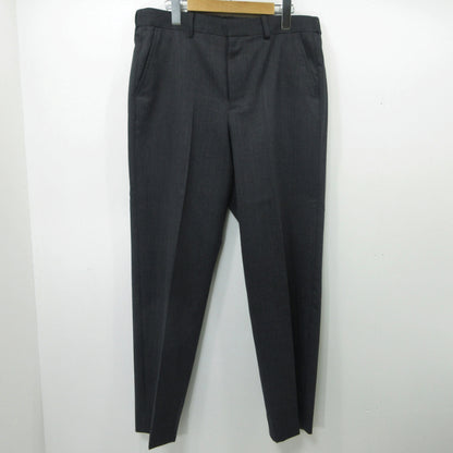 SOPH. | ソフ FLANNEL WOOL SHIRRING SLIM-FIT SLACKS その他ボトムス SPNT-252001 ブラック サイズ：4【三重本店】