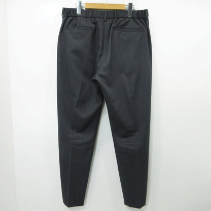 SOPH. | ソフ FLANNEL WOOL SHIRRING SLIM-FIT SLACKS その他ボトムス SPNT-252001 ブラック サイズ：4【三重本店】