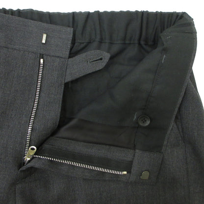 SOPH. | ソフ FLANNEL WOOL SHIRRING SLIM-FIT SLACKS その他ボトムス SPNT-252001 ブラック サイズ：4【三重本店】
