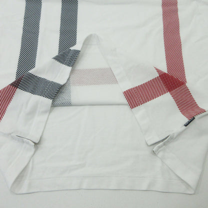 Barbour | バーブァー checked cotton polo shirt チェックコットンポロシャツ ポロシャツ ホワイト サイズ：L【三重本店】