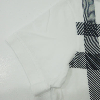 Barbour | バーブァー checked cotton polo shirt チェックコットンポロシャツ ポロシャツ ホワイト サイズ：L【三重本店】