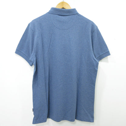 Barbour | バーブァー Blaine Tartan Short Sleeved Polo Shirt ポロシャツ 241MML1117 ブルー サイズ：L【三重本店】