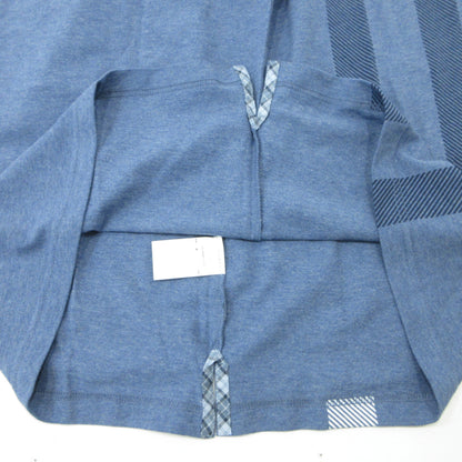 Barbour | バーブァー Blaine Tartan Short Sleeved Polo Shirt ポロシャツ 241MML1117 ブルー サイズ：L【三重本店】