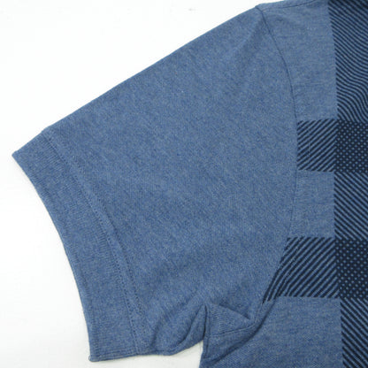 Barbour | バーブァー Blaine Tartan Short Sleeved Polo Shirt ポロシャツ 241MML1117 ブルー サイズ：L【三重本店】