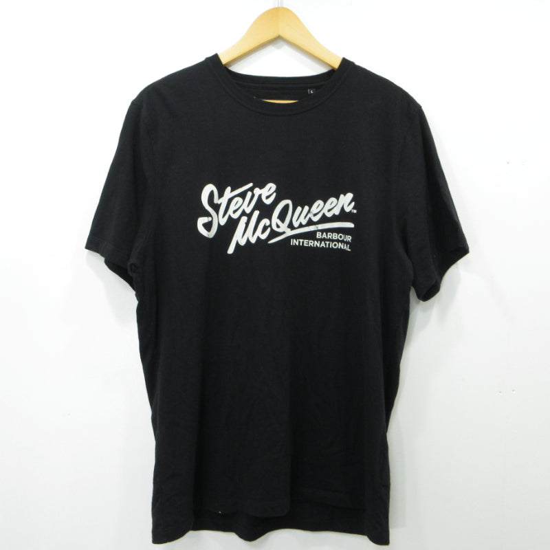 Barbour | バーブァー スティーブン・マックイーン 半袖Ｔシャツ 241MTS1248 ブラック サイズ：L【三重本店】