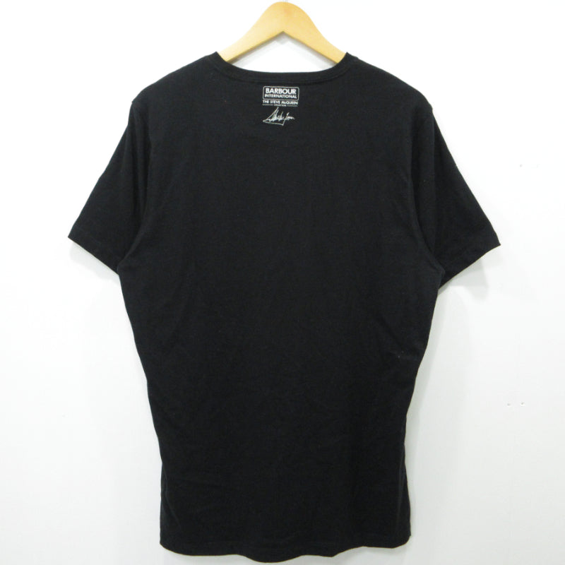 Barbour | バーブァー スティーブン・マックイーン 半袖Ｔシャツ 241MTS1248 ブラック サイズ：L【三重本店】