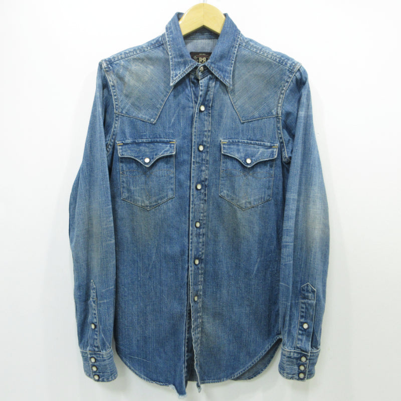 RRL(RALPH LAUREN) | ダブルアールエルラルフローレン デニムウエスタンシャツ その他トップス インディゴ サイズ：XS【三重本店】