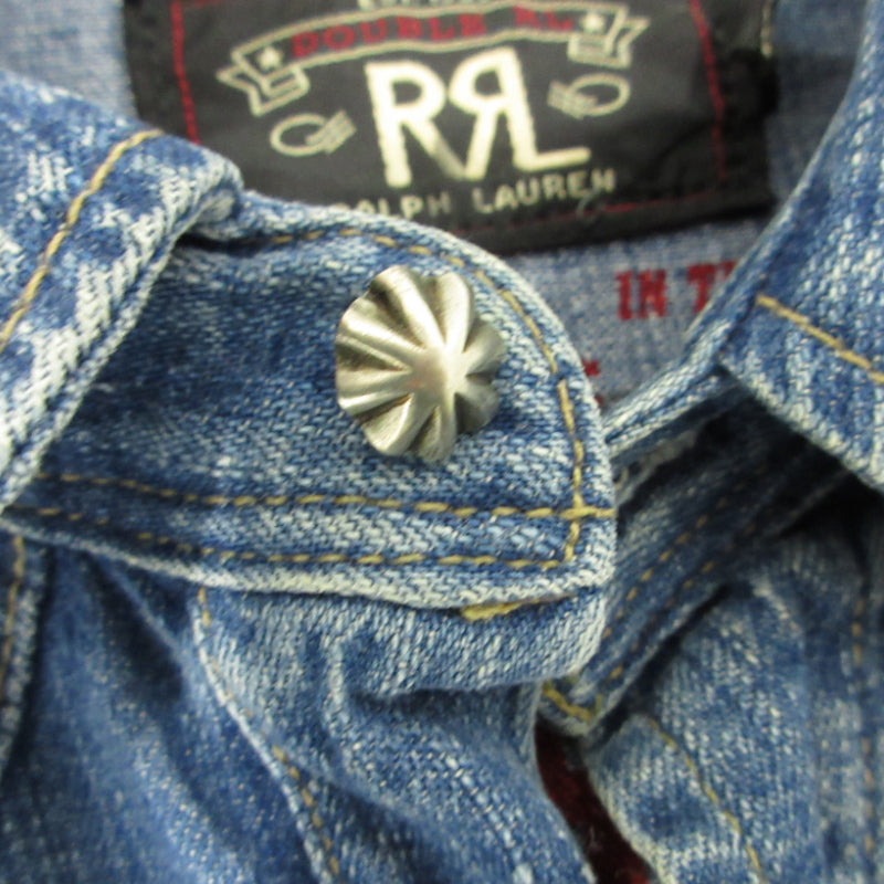 RRL(RALPH LAUREN) | ダブルアールエルラルフローレン デニムウエスタンシャツ その他トップス インディゴ サイズ：XS【三重本店】