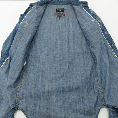 RRL(RALPH LAUREN) | ダブルアールエルラルフローレン デニムウエスタンシャツ その他トップス インディゴ サイズ：XS【三重本店】