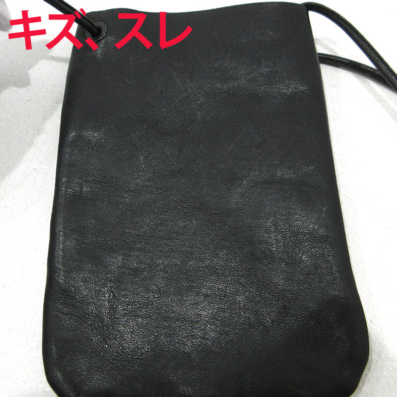 ARTS&CRAFTS | アーツアンドクラフツ フラットショルダーS サコッシュ ショルダーバッグ ブラック【三重本店】