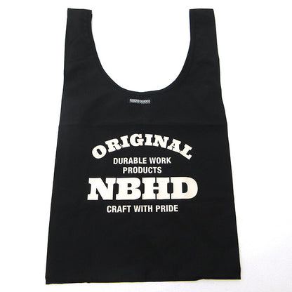 NEIGHBORHOOD | ネイバーフッド エコバッグ トートバッグ 142MYNH-CG01S ブラック【三重本店】