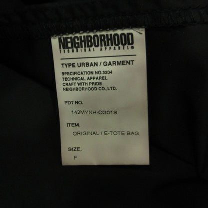 NEIGHBORHOOD | ネイバーフッド エコバッグ トートバッグ 142MYNH-CG01S ブラック【三重本店】
