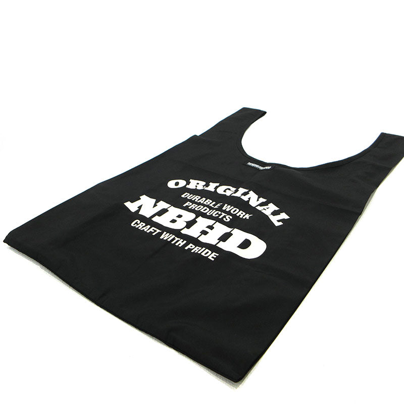 NEIGHBORHOOD | ネイバーフッド エコバッグ トートバッグ 142MYNH-CG01S ブラック【三重本店】