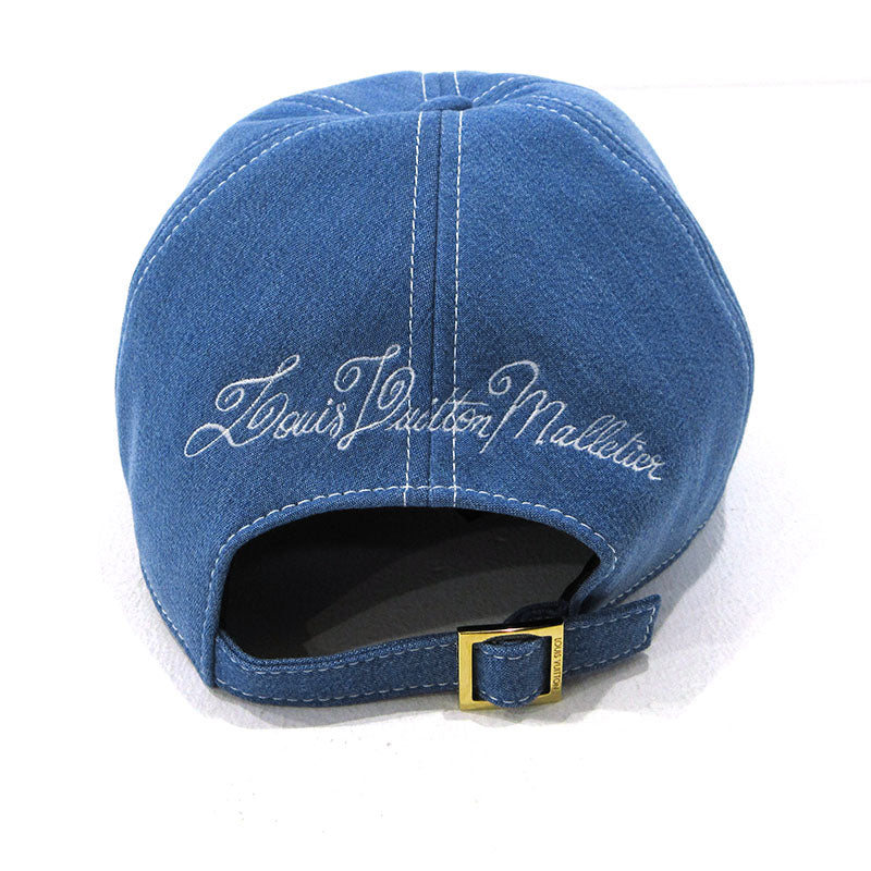LOUIS VUITTON | ルイ・ヴィトン キャップデニム キャップ M7533L ブルー【三重本店】