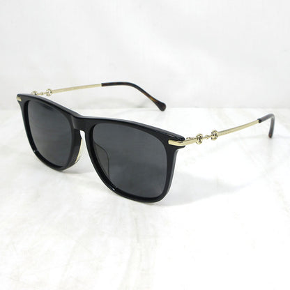 GUCCI | グッチ ホースビット ウェリントンシェイプ サングラス サイズ：56□16-150 サングラス GG0915SA 001 ブラック×ゴールド×ブラウン系【三重本店】