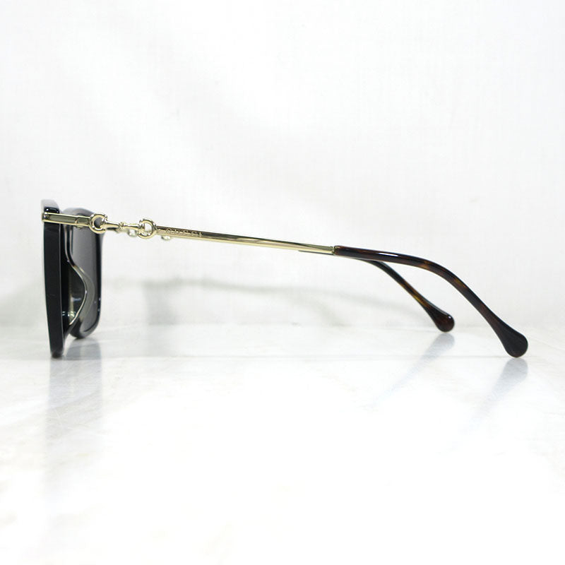 GUCCI | グッチ ホースビット ウェリントンシェイプ サングラス サイズ：56□16-150 サングラス GG0915SA 001 ブラック×ゴールド×ブラウン系【三重本店】