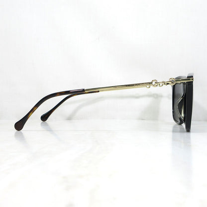 GUCCI | グッチ ホースビット ウェリントンシェイプ サングラス サイズ：56□16-150 サングラス GG0915SA 001 ブラック×ゴールド×ブラウン系【三重本店】
