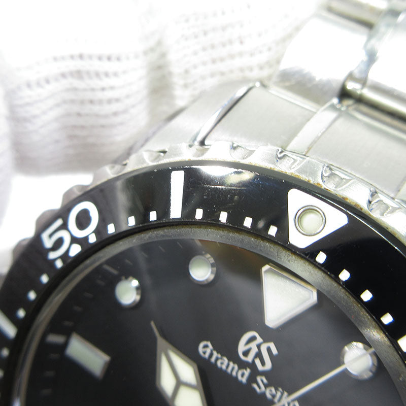 Grand Seiko | グランドセイコー スポーツコレクション スプリングドライブ ダイバーズ 腕時計 SBGA461 アナログ表示 自動巻き ブラック×シルバー【三重本店】