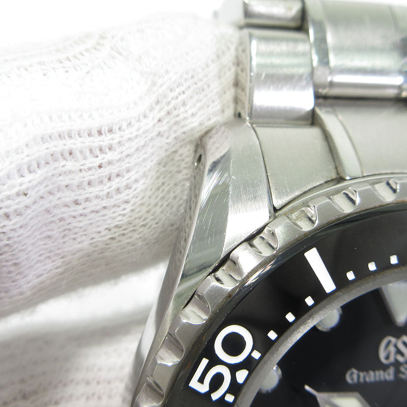 Grand Seiko | グランドセイコー スポーツコレクション スプリングドライブ ダイバーズ 腕時計 SBGA461 アナログ表示 自動巻き ブラック×シルバー【三重本店】
