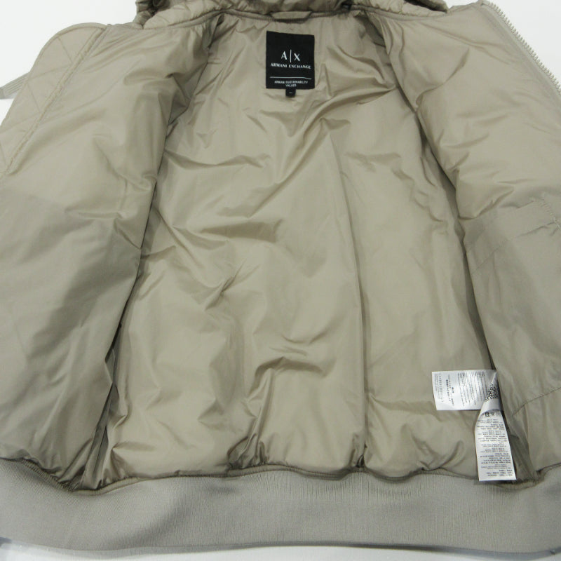 ARMANI EXCHANGE | アルマーニエクスチェンジ キルティングジャケット その他アウター 6dzb11 zn4xz ベージュ サイズ：XS【三重本店】