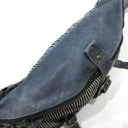 WOLF＆DOG l ウルフアンドドッグ 井上鞄製作所 ウエストバッグ 井上鞄製作所 WOLF&DOG ブルー【三重本店】
