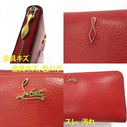 Christian Louboutin | クリスチャンルブタン パネトーネ ラウンドファスナー 長財布 1185061 レッド【三重本店】