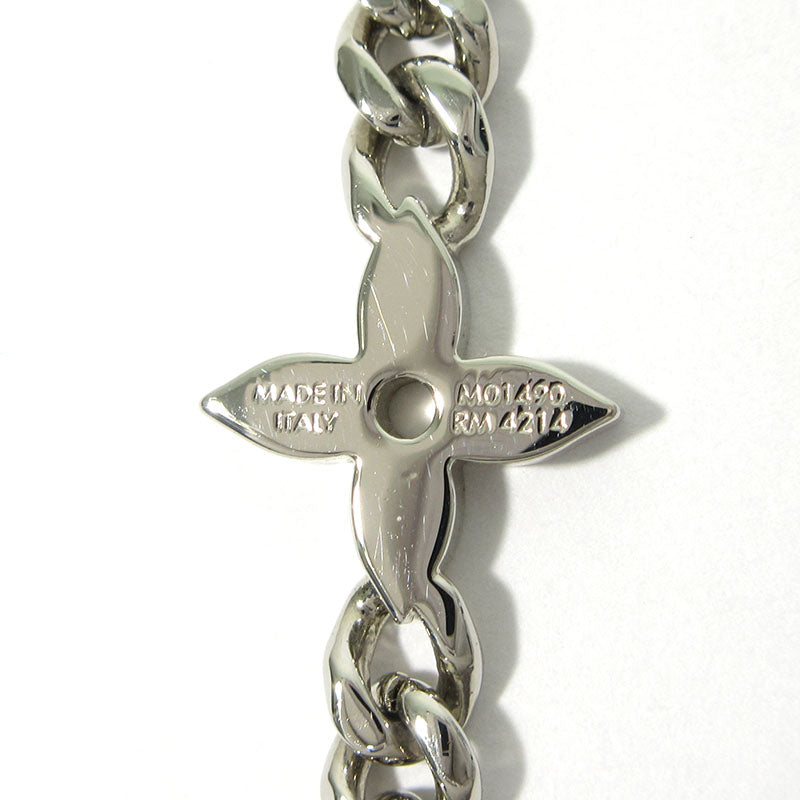 LOUIS VUITTON | ルイ・ヴィトン ネックレス･モノグラム ロウ ネックレス M01490 シルバー【三重本店】