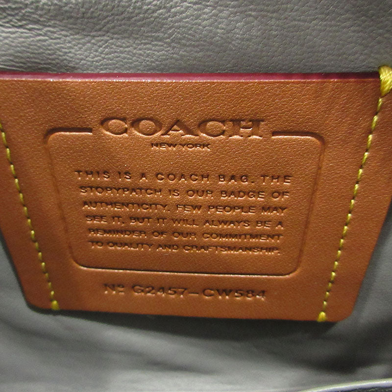 COACH | コーチ ポーチ バッグ・キルティング 2wayバッグ クラッチバッグ CW584 シルバー【三重本店】