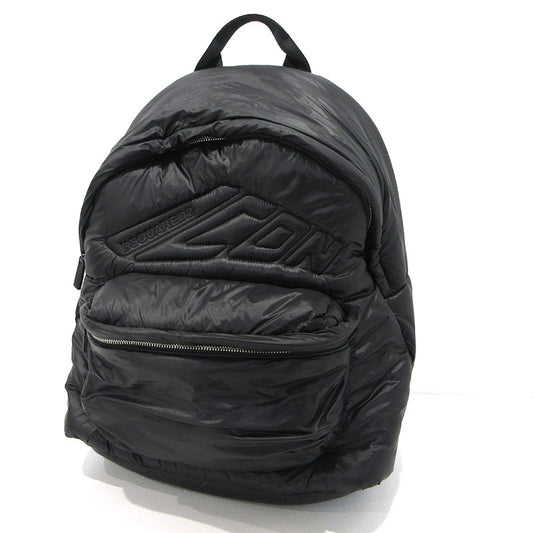 DSQUARED2 | ディースクエアード Backpacks Icon/0242 バックパック リュック・デイパック ブラック【三重本店】