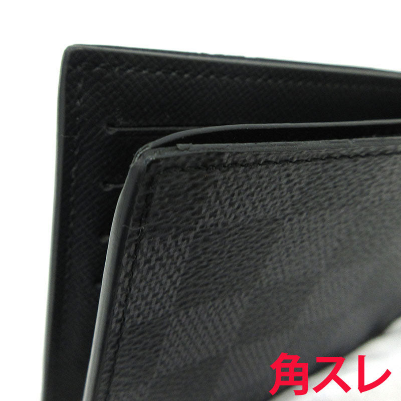 LOUIS VUITTON | ルイ・ヴィトン ポルトフォイユマルコNM 二つ折り財布 ブラック【三重本店】