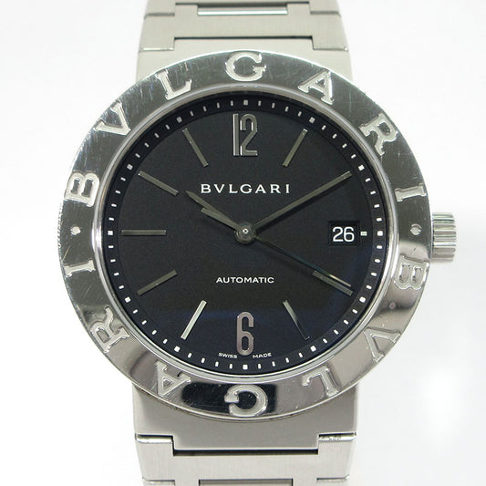 BVLGARI | ブルガリ BVLGARI・BVLGARI ブルガリ・ブルガリ 38mm 腕時計 BB38SS AUTO アナログ表示 自動巻き ブラック×シルバー【三重本店】