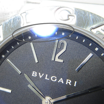 BVLGARI | ブルガリ BVLGARI・BVLGARI ブルガリ・ブルガリ 38mm 腕時計 BB38SS AUTO アナログ表示 自動巻き ブラック×シルバー【三重本店】