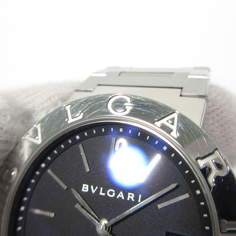 BVLGARI | ブルガリ BVLGARI・BVLGARI ブルガリ・ブルガリ 38mm 腕時計 BB38SS AUTO アナログ表示 自動巻き ブラック×シルバー【三重本店】