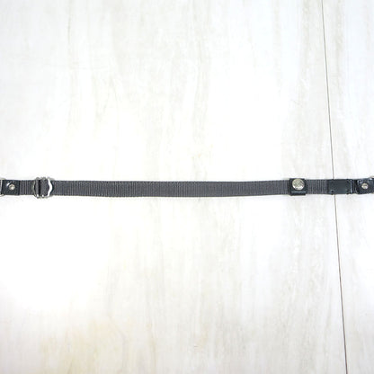 TOGA VIRILIS | トーガヴィリリース Leather Nylon Belt レザーナイロンベルト ベルト ブルー系×グレー系【三重本店】