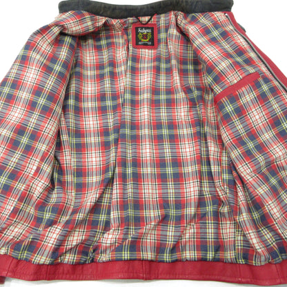 schott | ショット シングルライダースジャケット レザー レッド サイズ：L【三重本店】