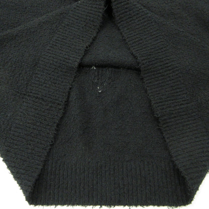 SUPPLIER | サプライヤー Glitter Cross Shaggy Knit シャギークルーニット ニット ブラック サイズ：M【三重本店】