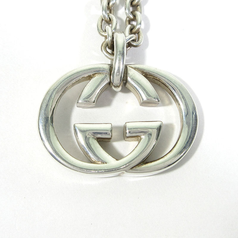 GUCCI | グッチ インターロッキングG シルバー ブリット ネックレス ネックレス 190484 J8400 8106 シルバー【三重本店】