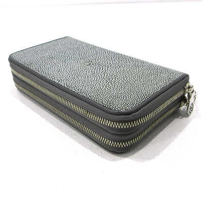 muta l ムータ ガルーシャ TWIN ZIP ラウンドファスナー 長財布 グレー【三重本店】