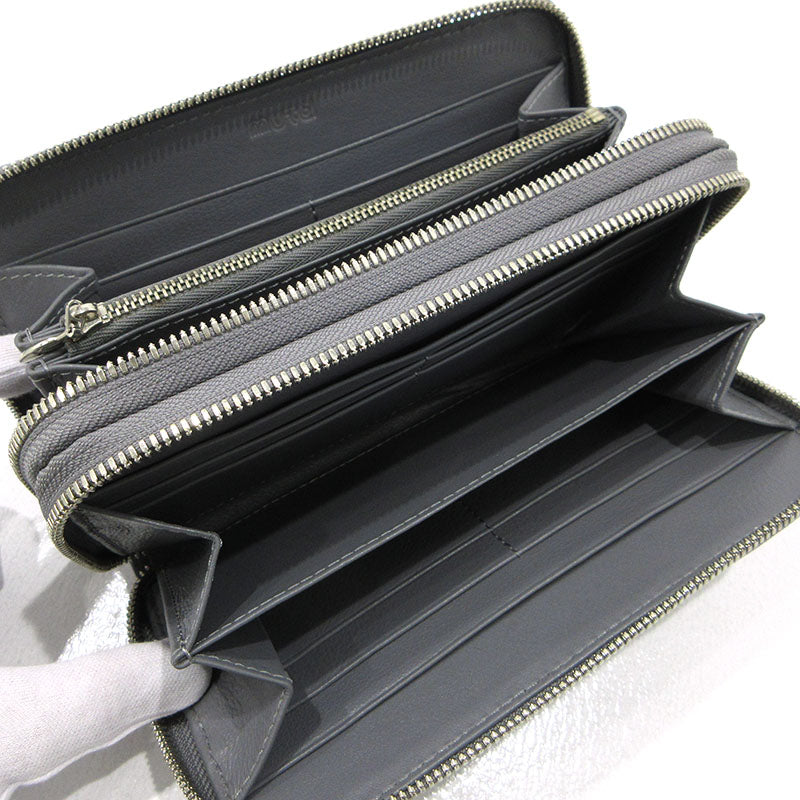 muta l ムータ ガルーシャ TWIN ZIP ラウンドファスナー 長財布 グレー【三重本店】